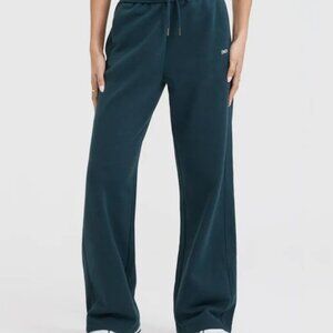 NWOT FOUNDATIONS STRAIGHT LEG JOGGERS - Oil Blue sz Medium, regular length